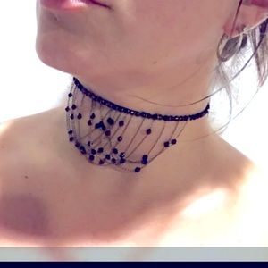 Liz Claiborne beaded chocker NWOT